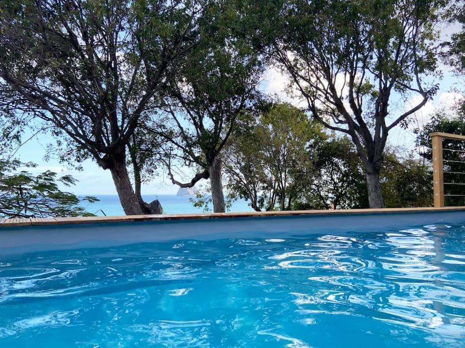 Le Caillou *** Belle Villa, 4 Chambres, Piscine, Vue Mer *** Le Diamant Bagian luar foto