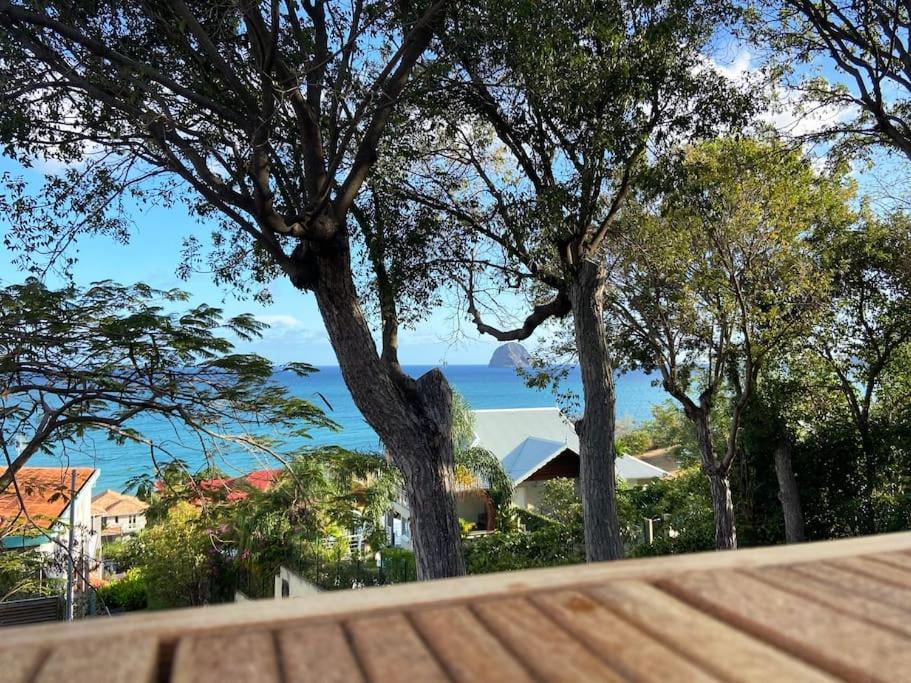 Le Caillou *** Belle Villa, 4 Chambres, Piscine, Vue Mer *** Le Diamant Bagian luar foto
