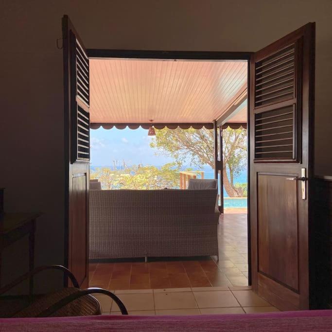 Le Caillou *** Belle Villa, 4 Chambres, Piscine, Vue Mer *** Le Diamant Bagian luar foto